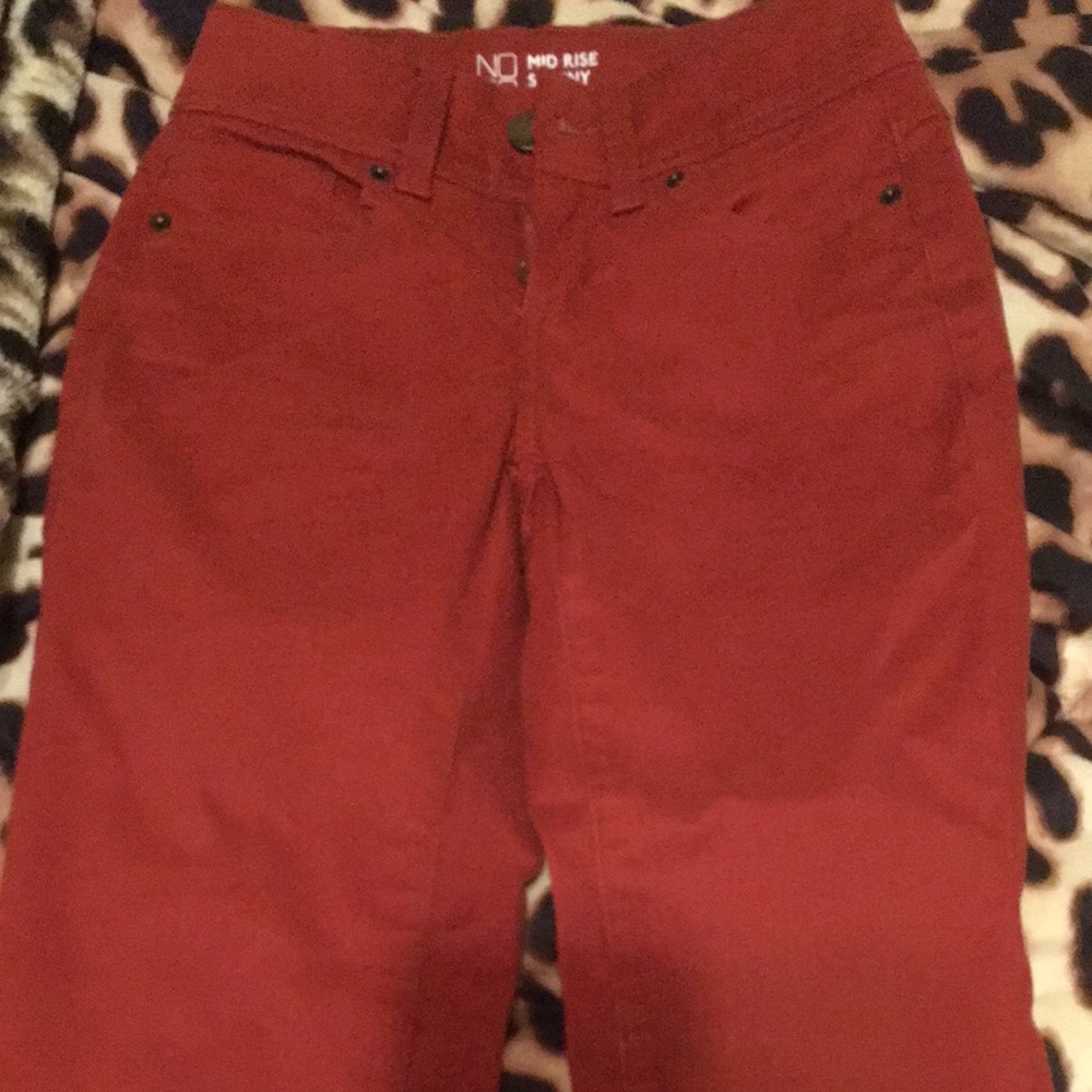 Rusty color jeans